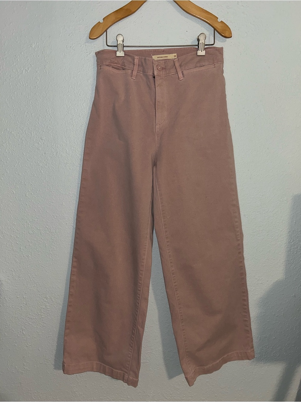 Levi Strauss Wide Leg Pants Vintage Chino size 28